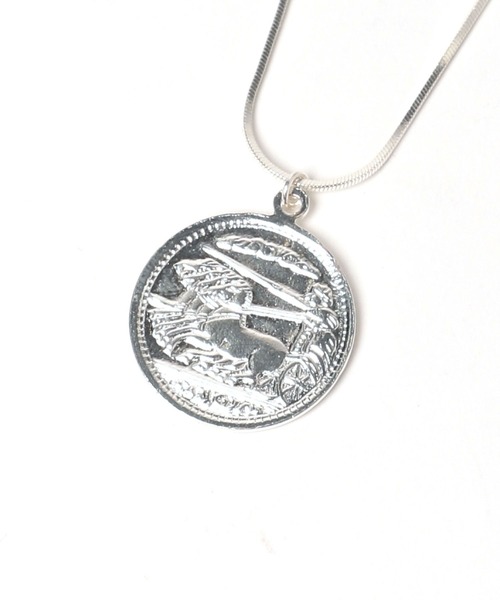 PBLIM（ページボーイリム）の「PAGEBOYLIM/コインネックレス（ネックレス・レディース・シルバー・FREE）」の4枚目の写真