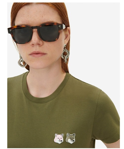 Maison Kitsune（メゾンキツネ）の「DOUBLE MONOCHROME FOX HEAD