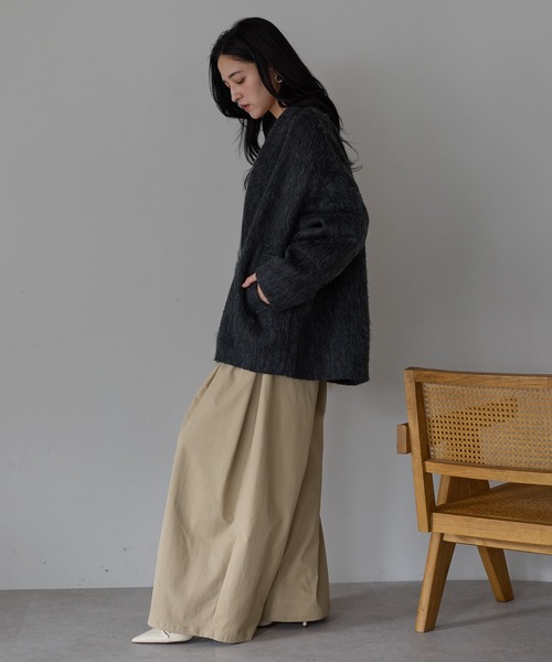 model：161cm
着用サイズ：FREE