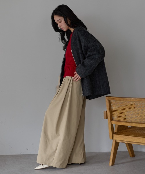 model：161cm
着用サイズ：FREE