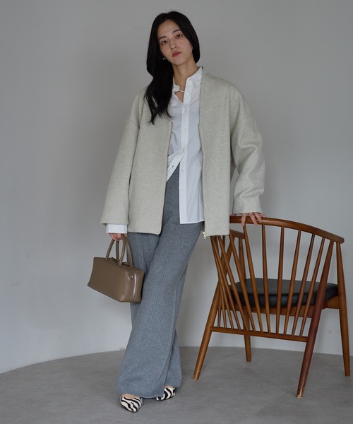 model：161cm
着用サイズ：FREE