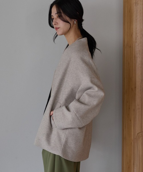 model：161cm
着用サイズ：FREE