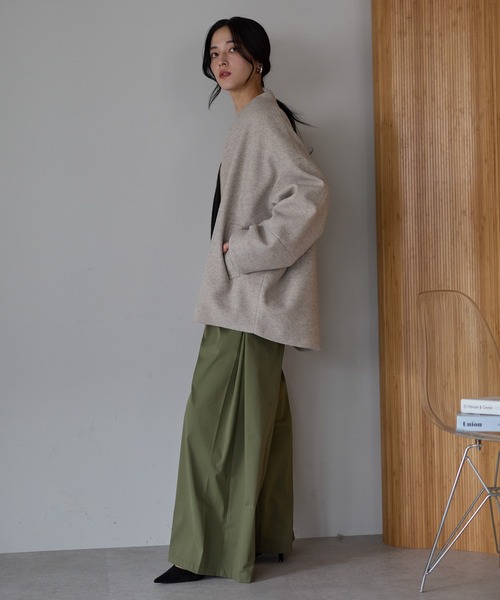 model：161cm
着用サイズ：FREE