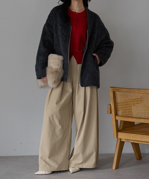 model：161cm
着用サイズ：FREE