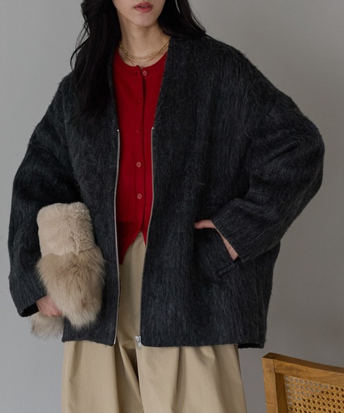 model：161cm
着用サイズ：FREE