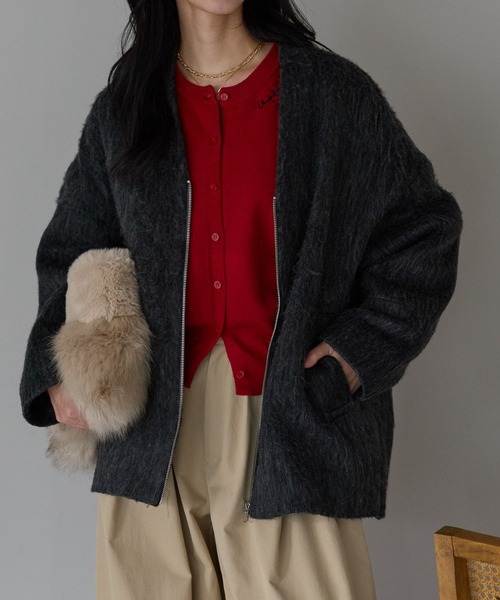 model：161cm
着用サイズ：FREE