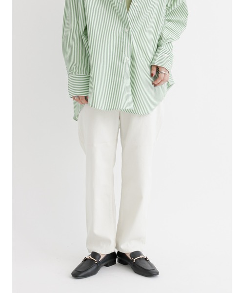 Lugnoncure（ルノンキュール）の「5ポケットデニムパンツ（デニムパンツ・レディース・ネイビー/オフホワイト/ブルー・SMALL/MEDIUM/LARGE）」の2枚目の写真