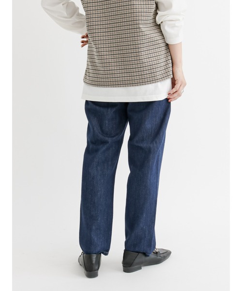 Lugnoncure（ルノンキュール）の「5ポケットデニムパンツ（デニムパンツ・レディース・ネイビー/オフホワイト/ブルー・SMALL/MEDIUM/LARGE）」の14枚目の写真