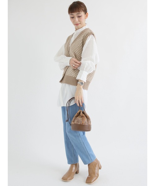 Lugnoncure（ルノンキュール）の「5ポケットデニムパンツ（デニムパンツ・レディース・ネイビー/オフホワイト/ブルー・SMALL/MEDIUM/LARGE）」の18枚目の写真