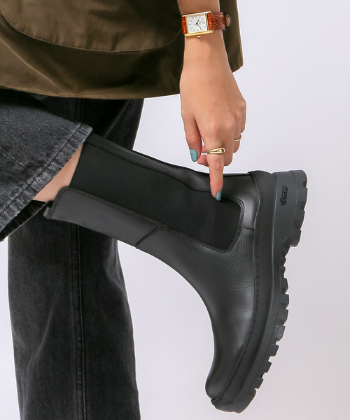 REMME(レメ)の「【REMME/レメ】 VIBRAM PREMIRE middle boot(ブーツ・レディース・ブラック/グリーン・38/36/37)」の14枚目の写真