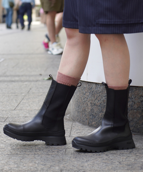 REMME(レメ)の「【REMME/レメ】 VIBRAM PREMIRE middle boot(ブーツ・レディース・ブラック/グリーン・38/36/37)」の3枚目の写真