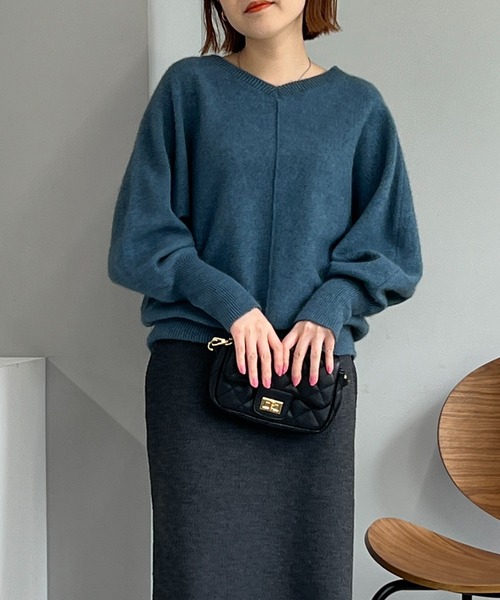 un dix cors（アンディコール）の「チェーンキルティングバッグ（ショルダーバッグ・レディース・ブラック/ホワイト/グリーン/ブルー・FREE）」の3枚目の写真