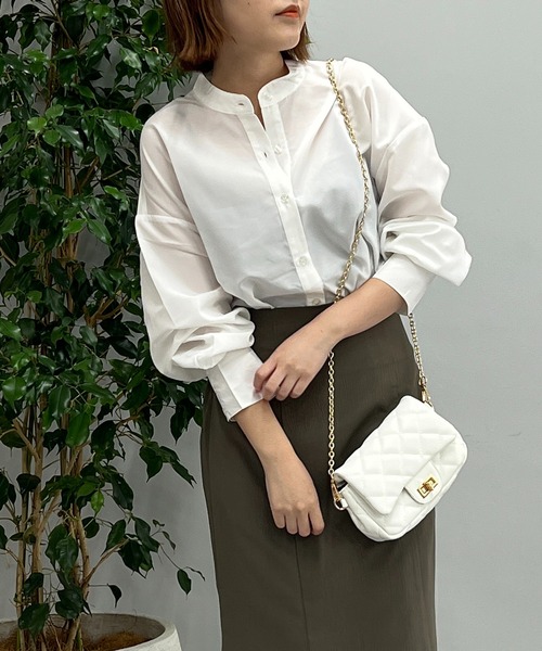 un dix cors（アンディコール）の「チェーンキルティングバッグ（ショルダーバッグ・レディース・ブラック/ホワイト/グリーン/ブルー・FREE）」の14枚目の写真