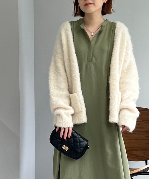 un dix cors（アンディコール）の「チェーンキルティングバッグ（ショルダーバッグ・レディース・ブラック/ホワイト/グリーン/ブルー・FREE）」の16枚目の写真