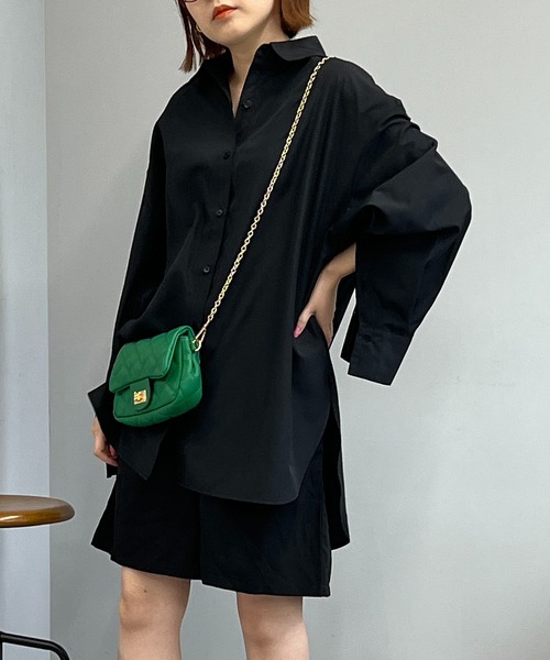 un dix cors（アンディコール）の「チェーンキルティングバッグ（ショルダーバッグ・レディース・ブラック/ホワイト/グリーン/ブルー・FREE）」の10枚目の写真