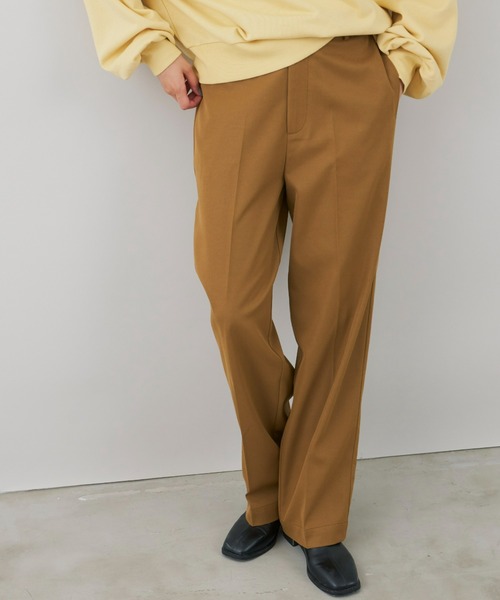 Auntie Rosa Holiday(アンティローザホリデー)の「ベーシックハイライズチノ(チノパンツ・レディース・ネイビー/キャメル・MEDIUM/SMALL)」の11枚目の写真