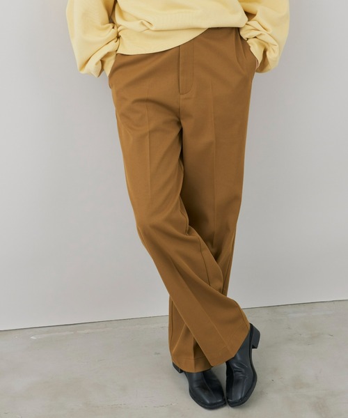 Auntie Rosa Holiday(アンティローザホリデー)の「ベーシックハイライズチノ(チノパンツ・レディース・ネイビー/キャメル・MEDIUM/SMALL)」の12枚目の写真