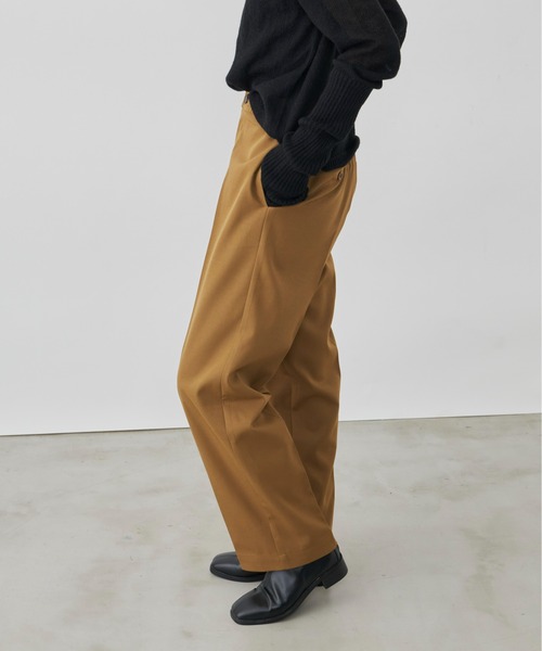 Auntie Rosa Holiday(アンティローザホリデー)の「ベーシックハイライズチノ(チノパンツ・レディース・ネイビー/キャメル・MEDIUM/SMALL)」の19枚目の写真