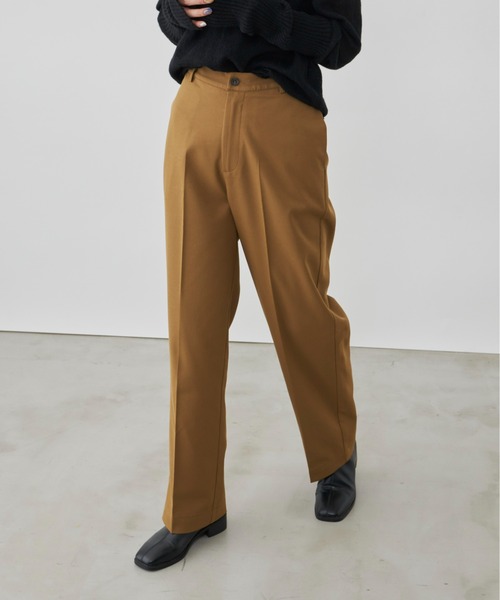 Auntie Rosa Holiday(アンティローザホリデー)の「ベーシックハイライズチノ(チノパンツ・レディース・ネイビー/キャメル・MEDIUM/SMALL)」の3枚目の写真
