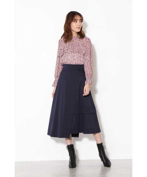 JILL STUART（ジルスチュアート）の「◆モニフラワーブラウス（シャツ/ブラウス・レディース・ピンク/グリーン・MEDIUM/SMALL）」の5枚目の写真