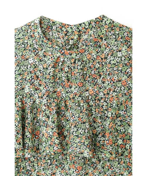 JILL STUART（ジルスチュアート）の「◆モニフラワーブラウス（シャツ/ブラウス・レディース・ピンク/グリーン・MEDIUM/SMALL）」の13枚目の写真