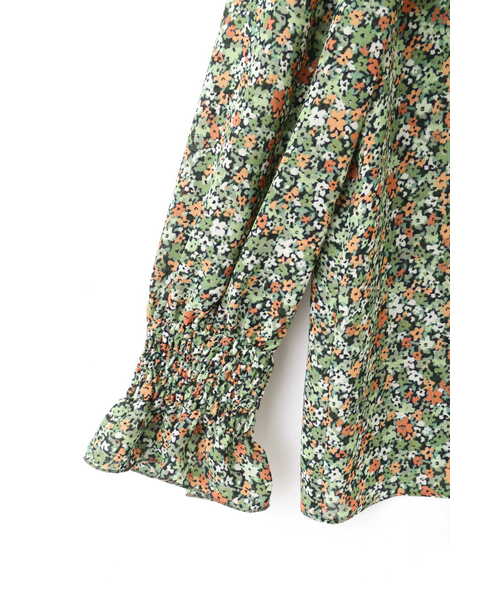 JILL STUART（ジルスチュアート）の「◆モニフラワーブラウス（シャツ/ブラウス・レディース・ピンク/グリーン・MEDIUM/SMALL）」の15枚目の写真