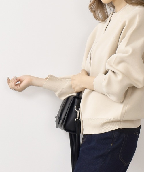 Felt-Maglietta（フェルトマリエッタ）の「ライトスポンディッシュカーディガン（カーディガン/ボレロ・レディース・オレンジ/グリーン/ブラック/アイボリー/ブラウン・MEDIUM）」の7枚目の写真