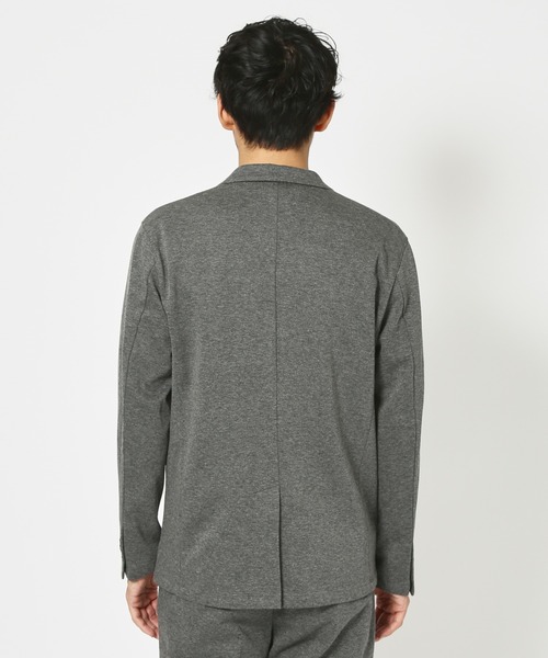 ABAHOUSE GRAY（アバハウスグレイ）の「【上下2点セット/セットアップ対応】杢 ニット ツイル セットアップ/スーツ（セットアップ・メンズ・グレイッシュベージュ/チャコールグレー/ネイビー/モカ・44/46/48/50）」の8枚目の写真