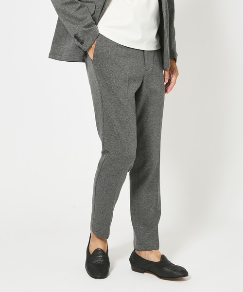 ABAHOUSE GRAY（アバハウスグレイ）の「【上下2点セット/セットアップ対応】杢 ニット ツイル セットアップ/スーツ（セットアップ・メンズ・グレイッシュベージュ/チャコールグレー/ネイビー/モカ・44/46/48/50）」の16枚目の写真