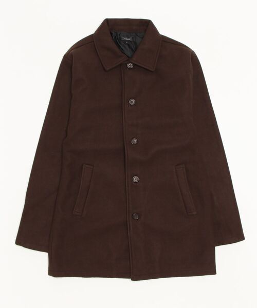 ARCADE（アーケード）の「テックウール ステンカラーコート（ステンカラーコート・メンズ・ネイビー/グレイッシュベージュ/アイボリー/ブラック/ブラウン・L/LL/M）」の17枚目の写真