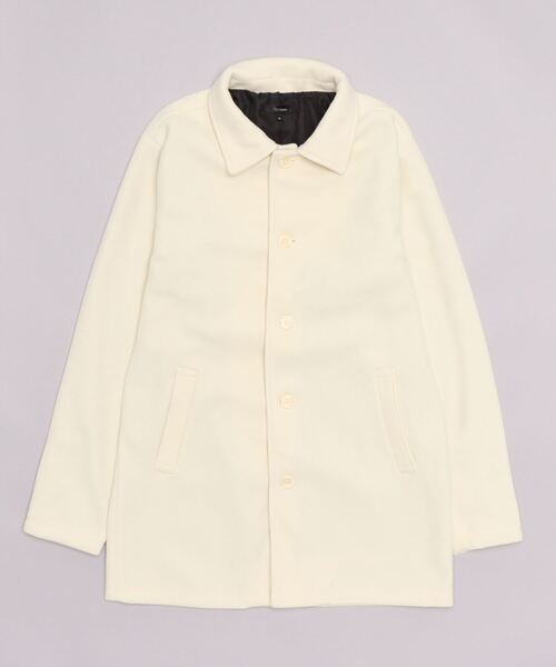 ARCADE（アーケード）の「テックウール ステンカラーコート（ステンカラーコート・メンズ・ネイビー/グレイッシュベージュ/アイボリー/ブラック/ブラウン・L/LL/M）」の19枚目の写真