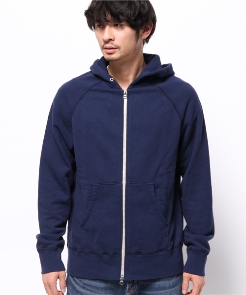 Velva Sheen（ベルバシーン）の「VELVA SHEEN × AMERICAN RAG CIE (ヴェルバ　シーン) / ジップパーカー（パーカー・メンズ・ホワイト/ブラック/ネイビー・L/S/M）」の19枚目の写真