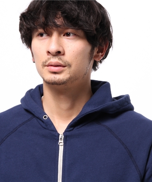 Velva Sheen（ベルバシーン）の「VELVA SHEEN × AMERICAN RAG CIE (ヴェルバ　シーン) / ジップパーカー（パーカー・メンズ・ホワイト/ブラック/ネイビー・L/S/M）」の14枚目の写真