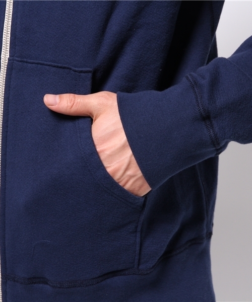 Velva Sheen（ベルバシーン）の「VELVA SHEEN × AMERICAN RAG CIE (ヴェルバ　シーン) / ジップパーカー（パーカー・メンズ・ホワイト/ブラック/ネイビー・L/S/M）」の15枚目の写真