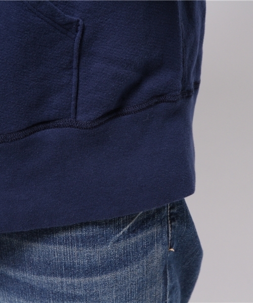 Velva Sheen（ベルバシーン）の「VELVA SHEEN × AMERICAN RAG CIE (ヴェルバ　シーン) / ジップパーカー（パーカー・メンズ・ホワイト/ブラック/ネイビー・L/S/M）」の17枚目の写真