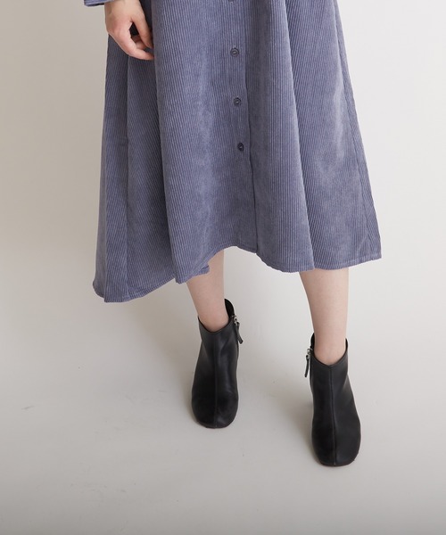 PAPAVER(パパヴェル)の「【papaver】8Wコールバルーン袖OP(ワンピース・レディース・グレイッシュベージュ/チャコールグレー/アイボリー/ブルー系その他・MEDIUM)」の17枚目の写真