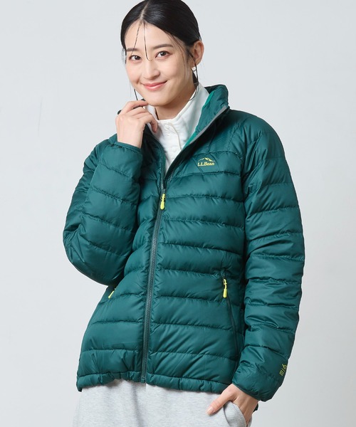 L.L.Bean(エルエルビーン)の「ビーンズ・ダウン・ジャケット(ダウンジャケット/コート・レディース・ブルー/ブラック/ダークグリーン・MEDIUM/SMALL/X-SMALL/LARGE)」の13枚目の写真