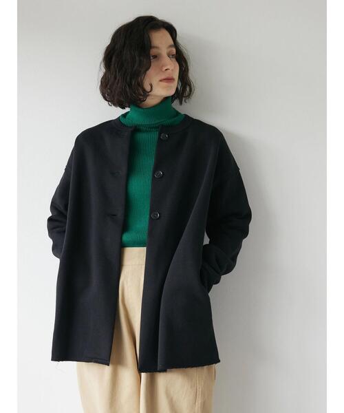CRAFT STANDARD BOUTIQUE クルーネック裏起毛カーディガン セール】クルーネック裏起毛カーディガン（カーディガン/ボレロ