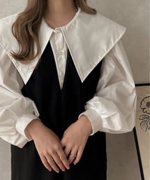 apres jour clair | 【apres jour clair】フラットカラーブラウス【ZOZOTOWN限定アイテム】(シャツ/ブラウス)