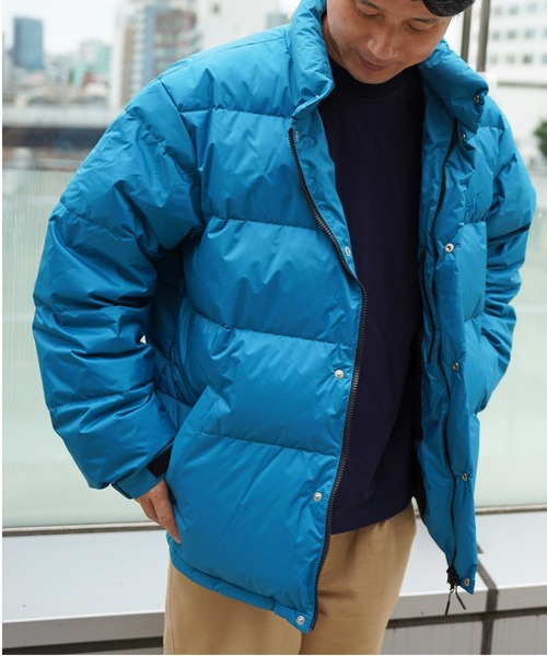 NANGA（ナンガ）の「NANGA×B'2nd(ナンガ×ビーセカンド）別注NANGA DOWN JACKET 別注ダウンジャケット（ダウンジャケット/コート・メンズ・ターコイズブルー/ブラック・M/L/XL）」の15枚目の写真