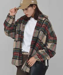 Auntie Rosa | 【Shoowtime】ビッグシルエット シャツジャケット Big silhouette Shirt jacket(その他アウター)