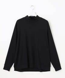 リラックスフィットハイネック Tシャツ