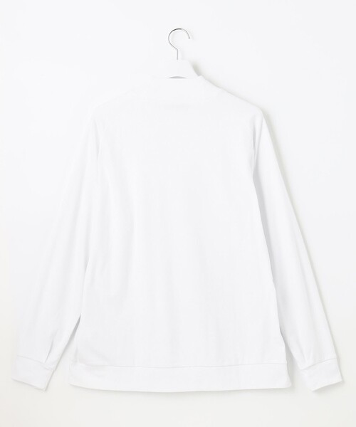 UNFILO（アンフィーロ）の「リラックスフィットハイネック Ｔシャツ（Tシャツ/カットソー・メンズ・ブラック系/ホワイト系・SMALL/MEDIUM/X-LARGE/LARGE）」の3枚目の写真