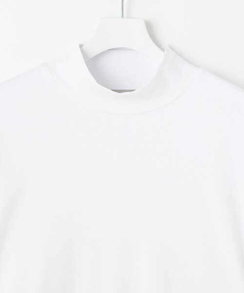 UNFILO（アンフィーロ）の「リラックスフィットハイネック Ｔシャツ（Tシャツ/カットソー・メンズ・ブラック系/ホワイト系・SMALL/MEDIUM/X-LARGE/LARGE）」の4枚目の写真
