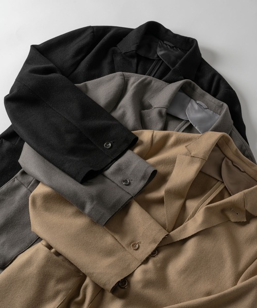 DOOPZ(ドープス)の「ウールテーラードジャケット(テーラードジャケット・メンズ・ベージュ/ブラック/チャコールグレー・SMALL/MEDIUM/LARGE)」の15枚目の写真