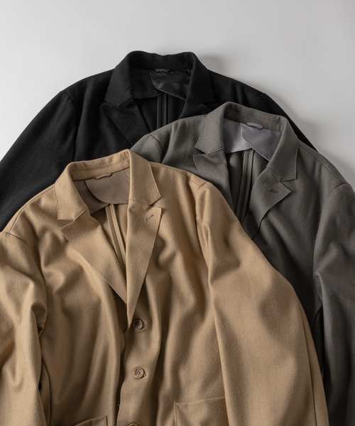 DOOPZ(ドープス)の「ウールテーラードジャケット(テーラードジャケット・メンズ・ベージュ/ブラック/チャコールグレー・SMALL/MEDIUM/LARGE)」の16枚目の写真