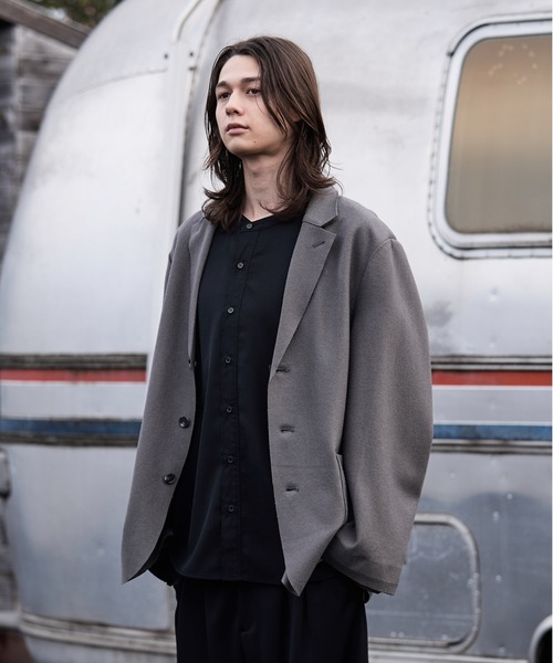 DOOPZ(ドープス)の「ウールテーラードジャケット(テーラードジャケット・メンズ・ベージュ/ブラック/チャコールグレー・SMALL/MEDIUM/LARGE)」の19枚目の写真