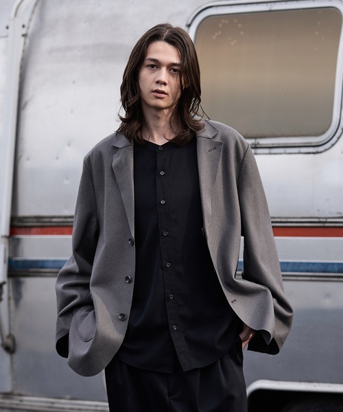 DOOPZ(ドープス)の「ウールテーラードジャケット(テーラードジャケット・メンズ・ベージュ/ブラック/チャコールグレー・SMALL/MEDIUM/LARGE)」の20枚目の写真