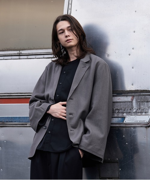 DOOPZ(ドープス)の「ウールテーラードジャケット(テーラードジャケット・メンズ・ベージュ/ブラック/チャコールグレー・SMALL/MEDIUM/LARGE)」の22枚目の写真