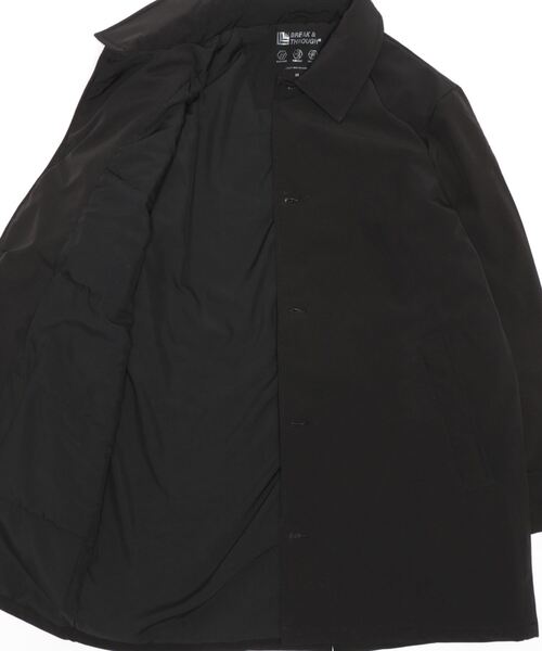 STYLEBLOCK（スタイルブロック）の「中綿ステンカラーコート（ステンカラーコート・メンズ・ベージュ/ブラック・M/L/LL）」の3枚目の写真